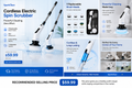 SparkClean Cordless Electric Spin Scrubber